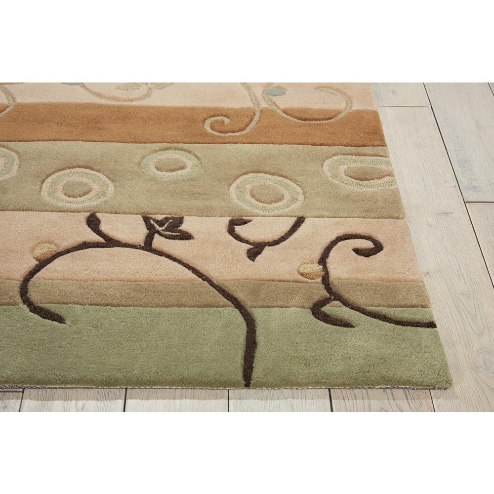 Contour Area Rug, Green, 7'3" x 9'3". Picture 5