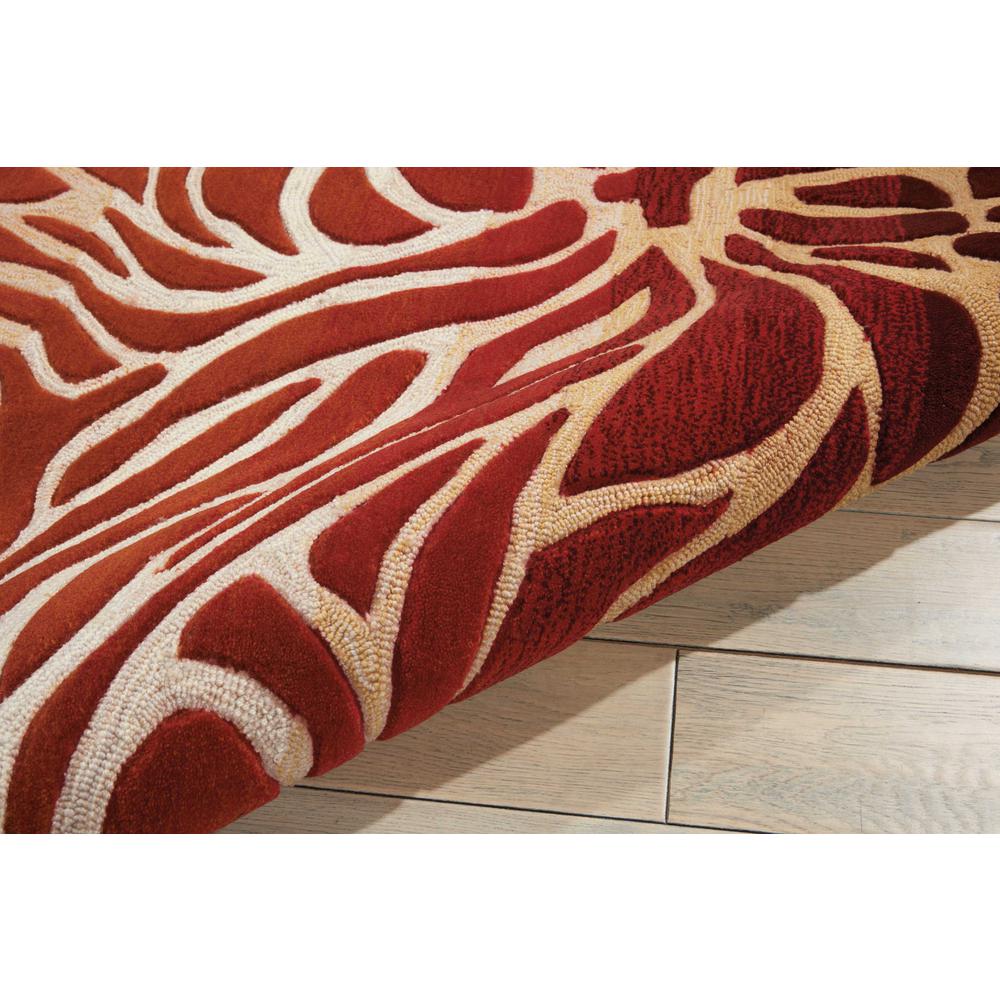 Contour Area Rug, Flame, 8' x 10'6". Picture 7