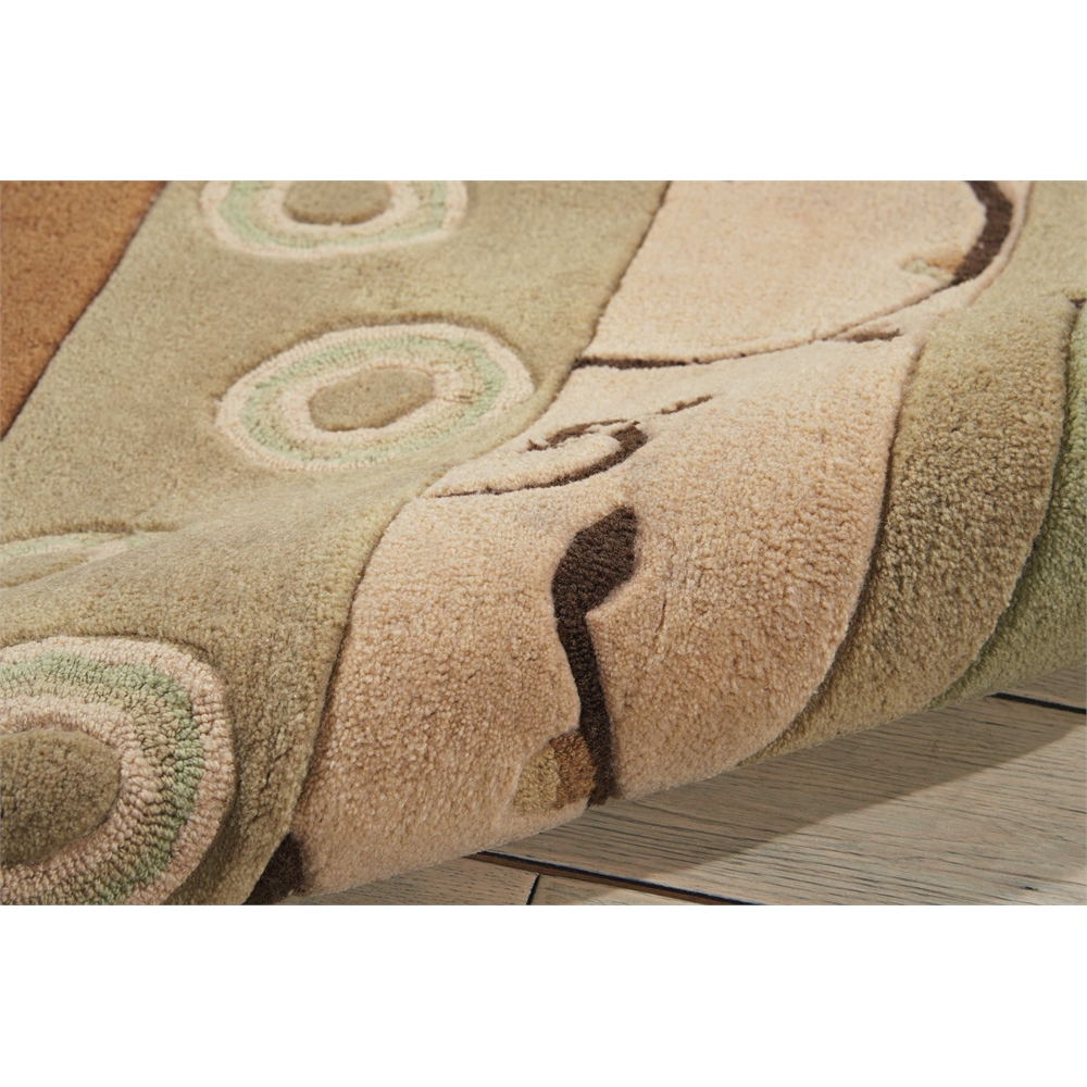Contour Area Rug, Green, 5' x 7'6". Picture 7