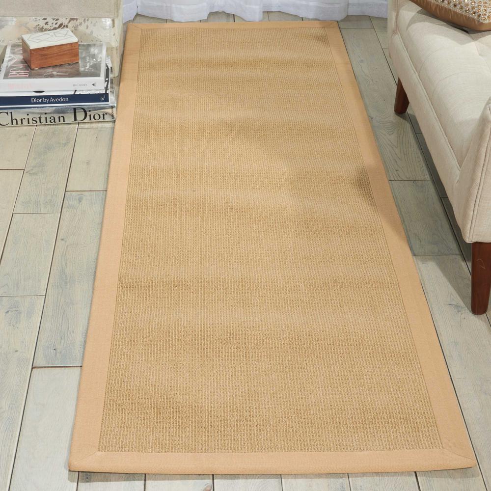 Sisal Soft Area Rug, Sand, 8' x 10'. Picture 2