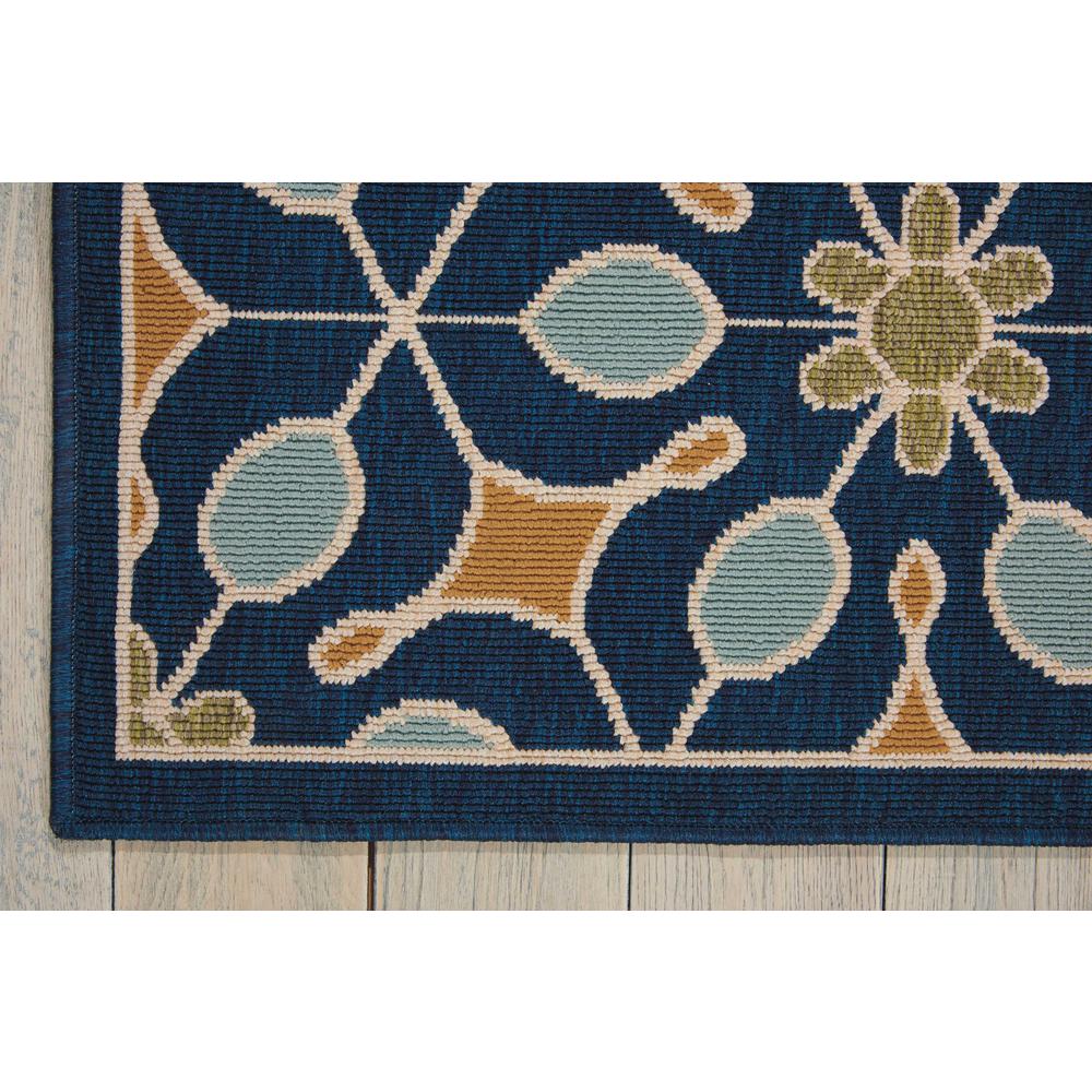 Caribbean Area Rug, Navy, 7'10" x 10'6". Picture 4
