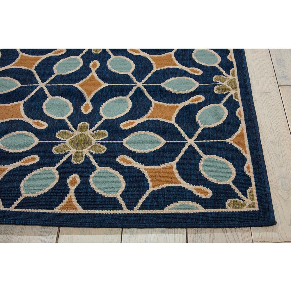Caribbean Area Rug, Navy, 7'10" x 10'6". Picture 5