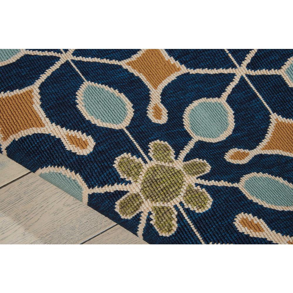 Caribbean Area Rug, Navy, 7'10" x 10'6". Picture 6