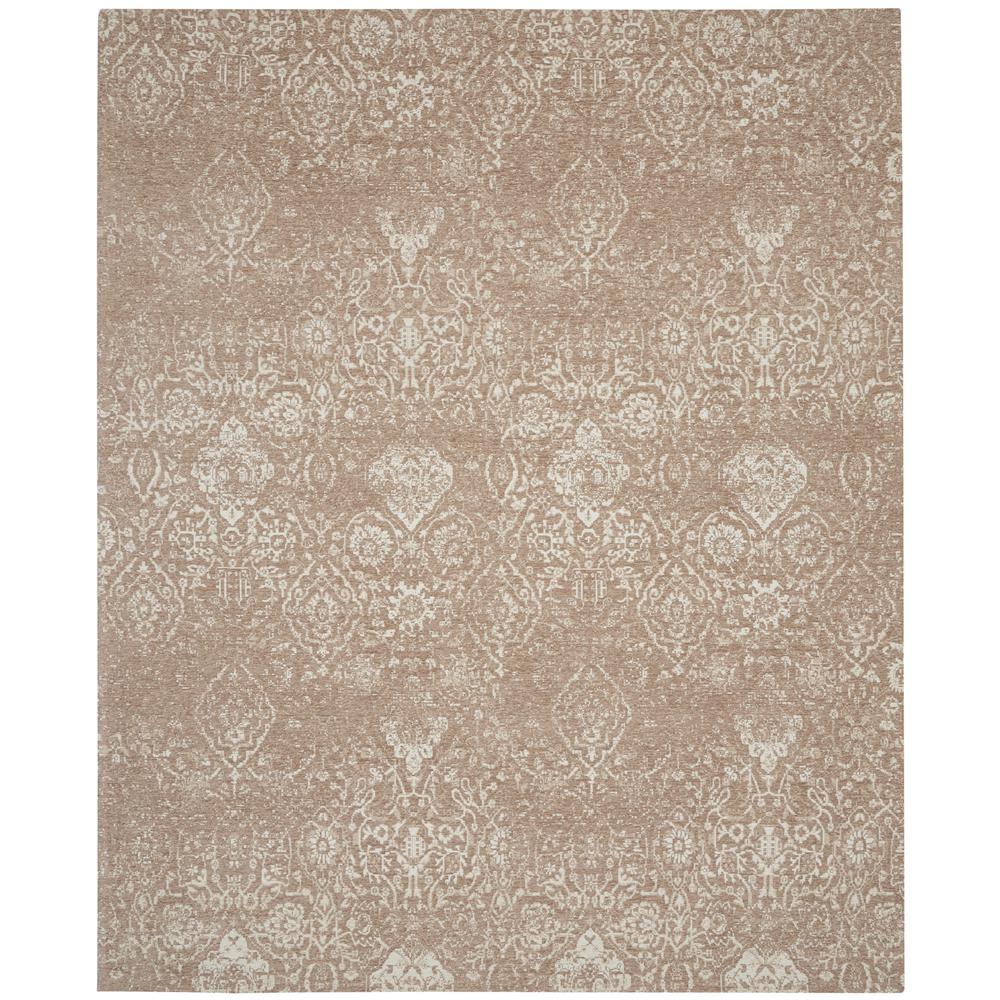 DAS06 Damask Beige Ivory Area Rug- 8' x 10'. Picture 1