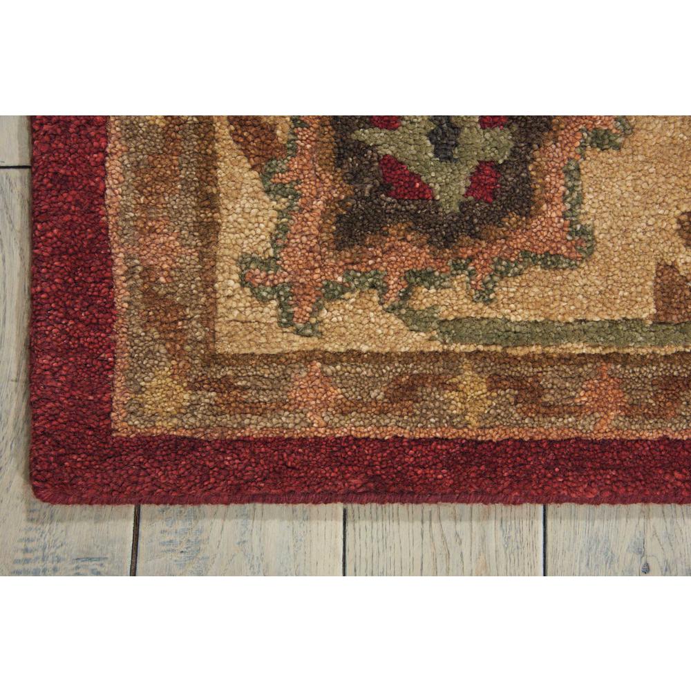 Tahoe Area Rug, Red, 5'6" x 8'6". Picture 3