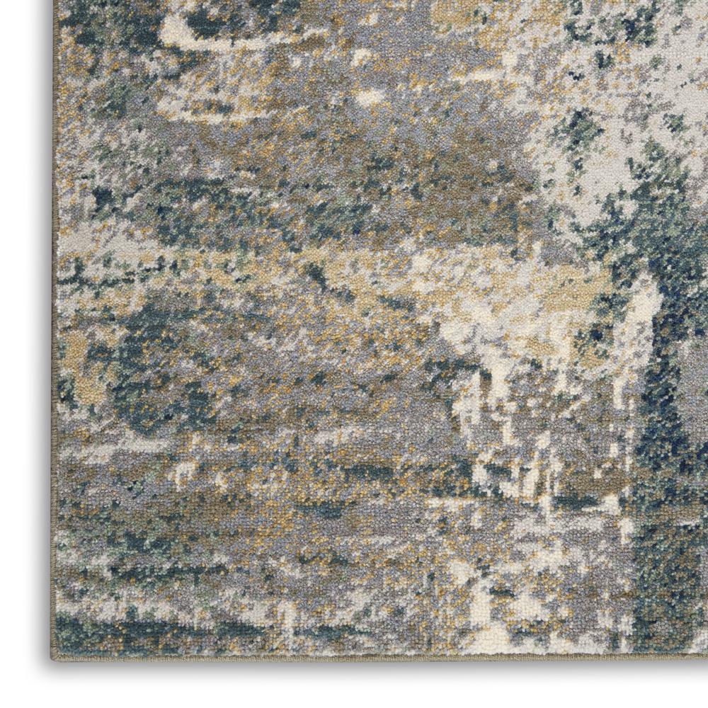 Artworks Area Rug, Ivory/Navy, 7'9" x 9'9". Picture 5