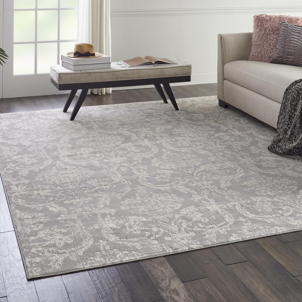 Jubilant Area Rug, Grey, 7'10" x 9'10". Picture 6