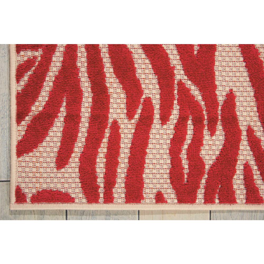 Aloha Area Rug, Red, 3'6" x 5'6". Picture 2