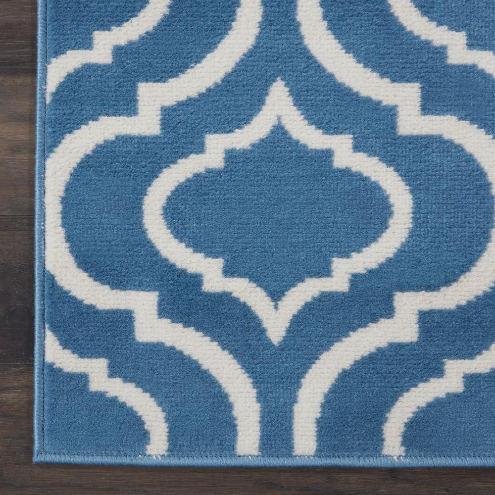 Contemporary Runner Area Rug, 7' Runner. Picture 4