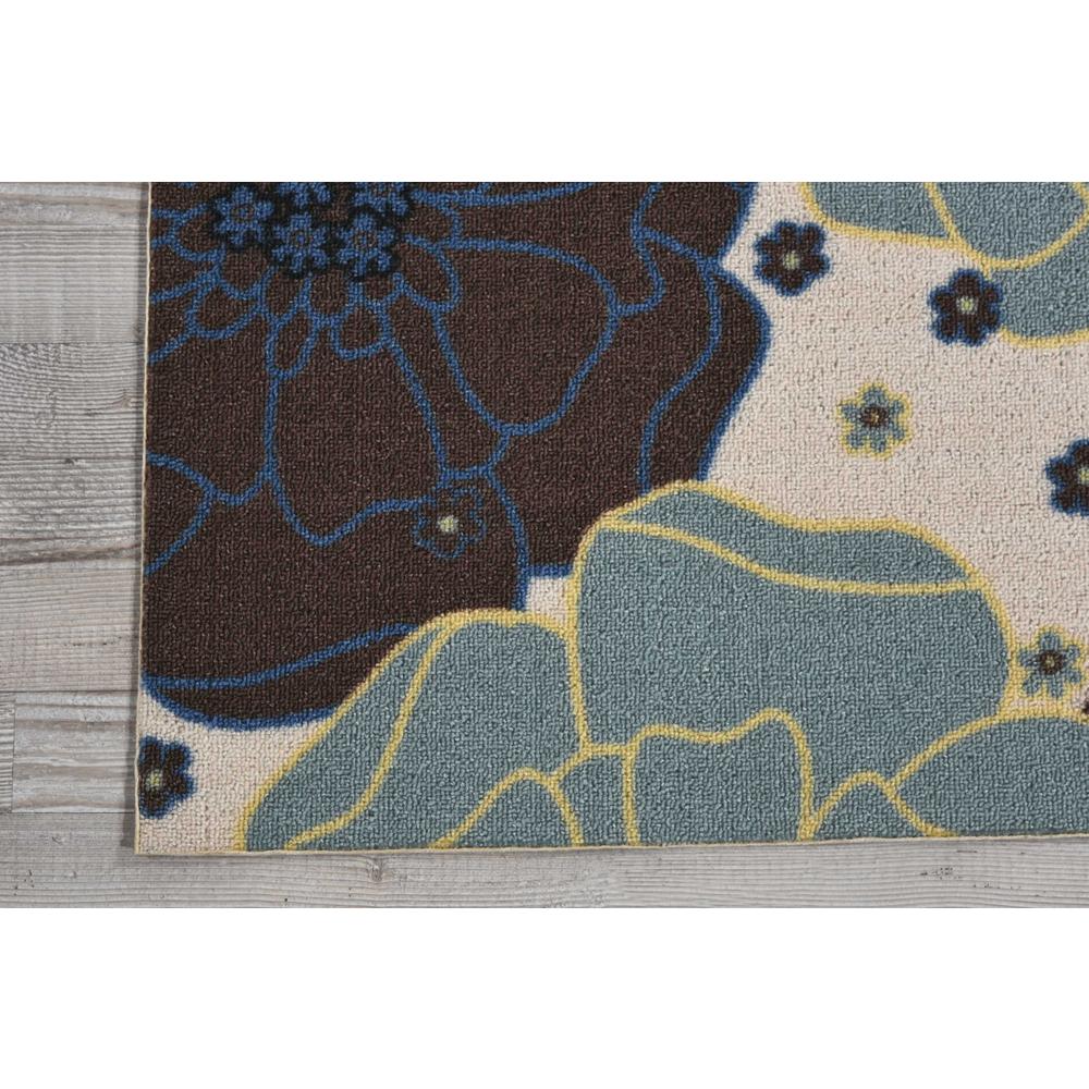 Home & Garden Area Rug, Light Blue, 7'9" x SQUARE. Picture 3