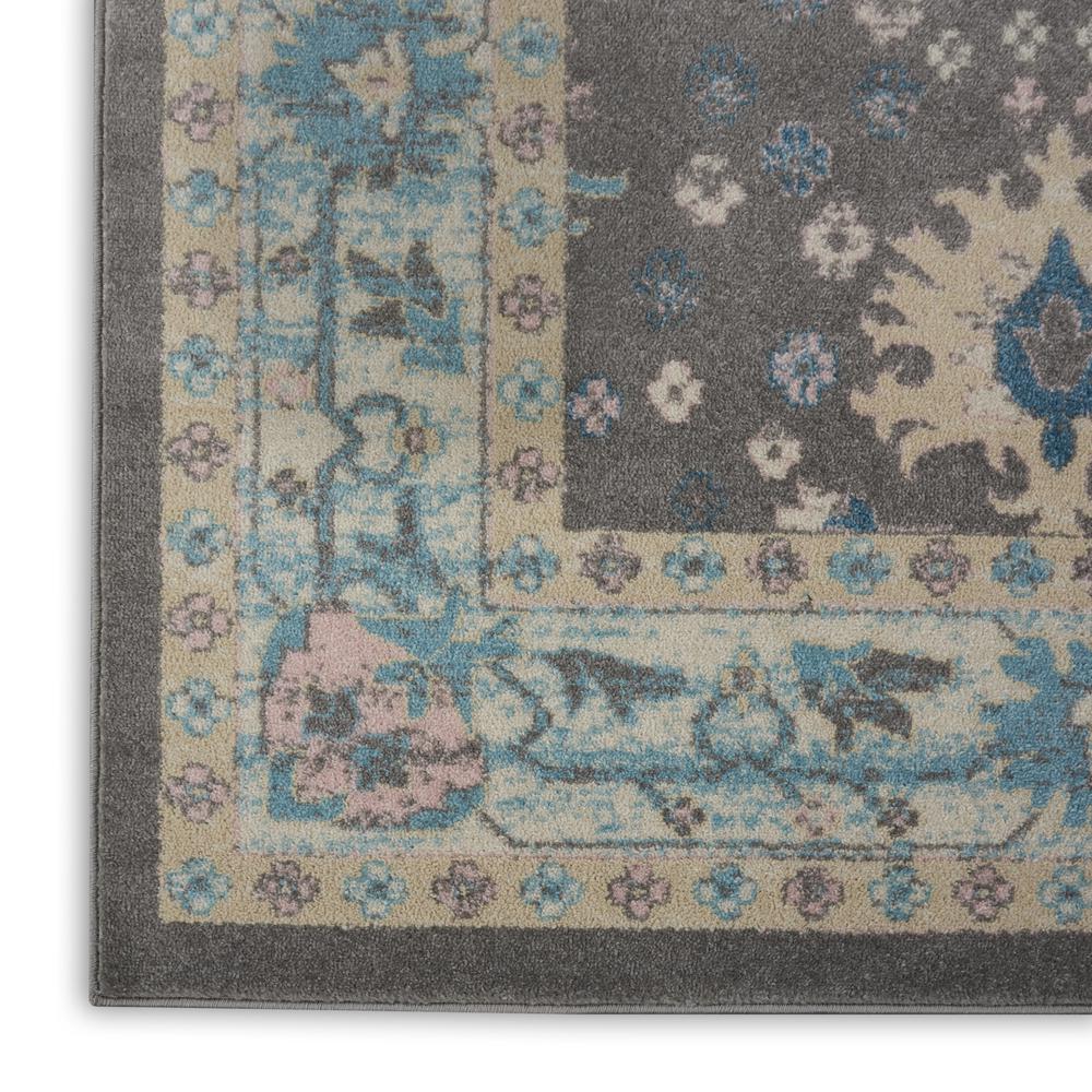Tranquil Area Rug, Grey/Pink, 8' X 10'. Picture 5