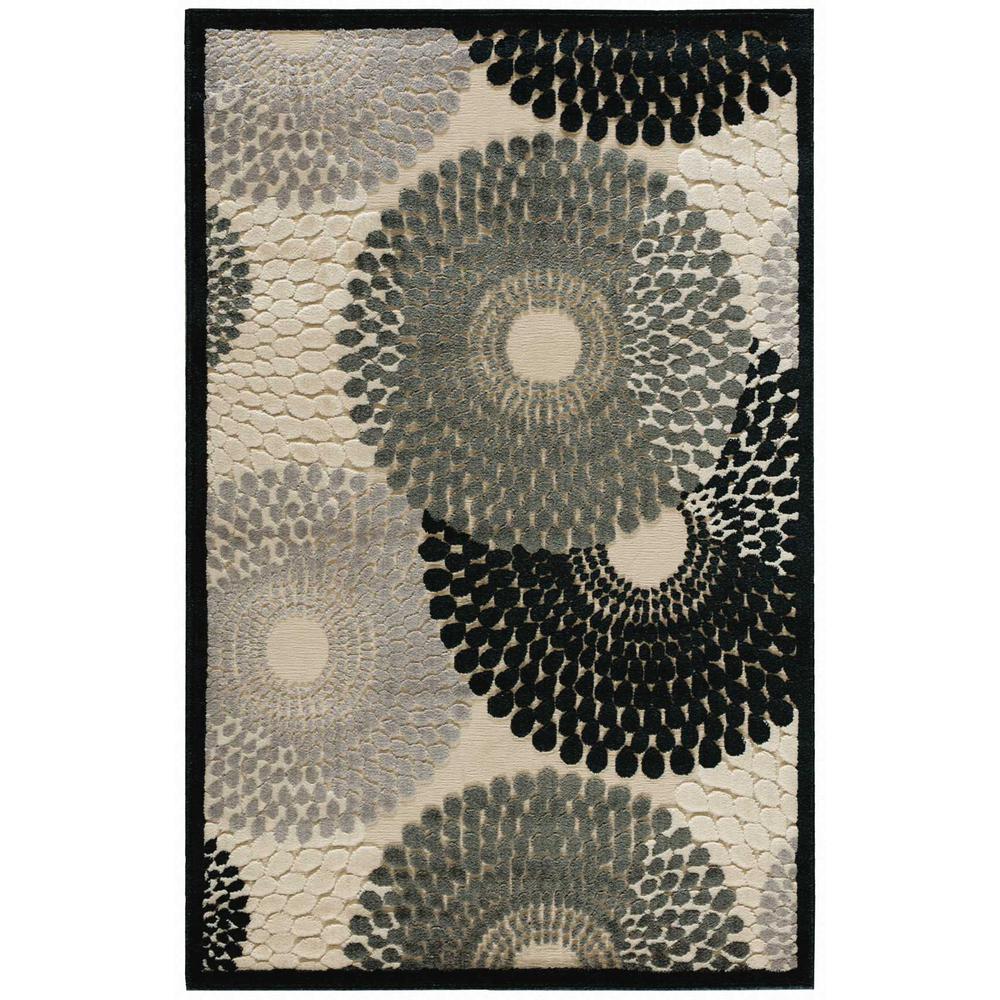 Graphic Illusions Area Rug, Parchment, 3'6" x 5'6". Picture 1