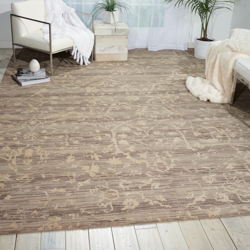 Silk Elements Area Rug, Taupe, 8'6" x 11'6". Picture 2