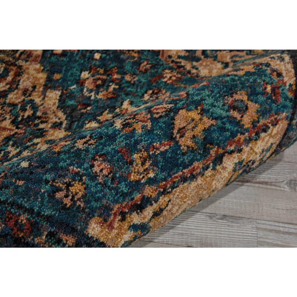 Nourison 2020 Area Rug, Teal, 2'3" x 8'. Picture 4