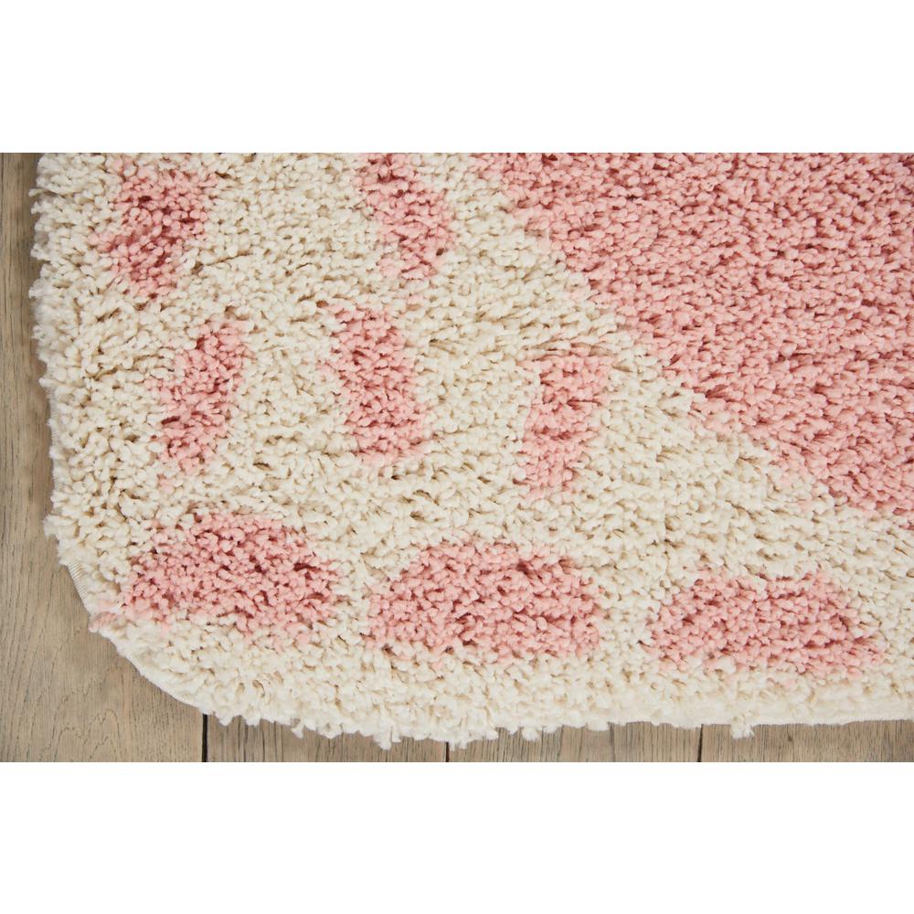 Hudson Area Rug, Pink, 4' x FREEFORM. Picture 3