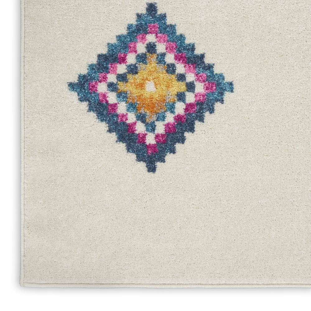 PSN46 Passion Ivory/Multi Area Rug- 6'7" x 9'6". Picture 5