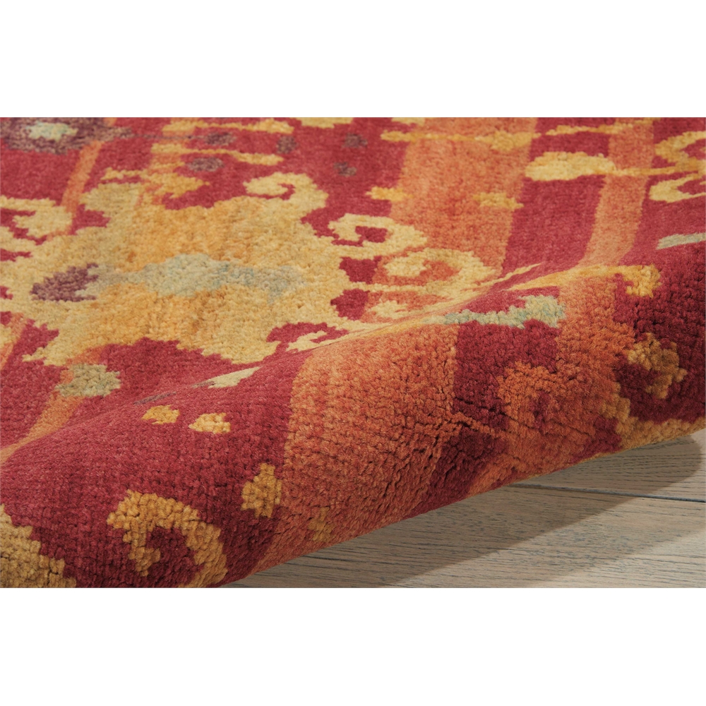 Dune Flame Area Rug. Picture 4