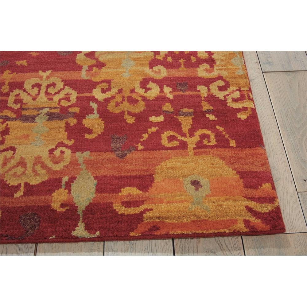 Dune Flame Area Rug. Picture 5