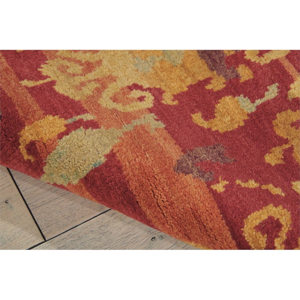 Dune Flame Area Rug. Picture 6