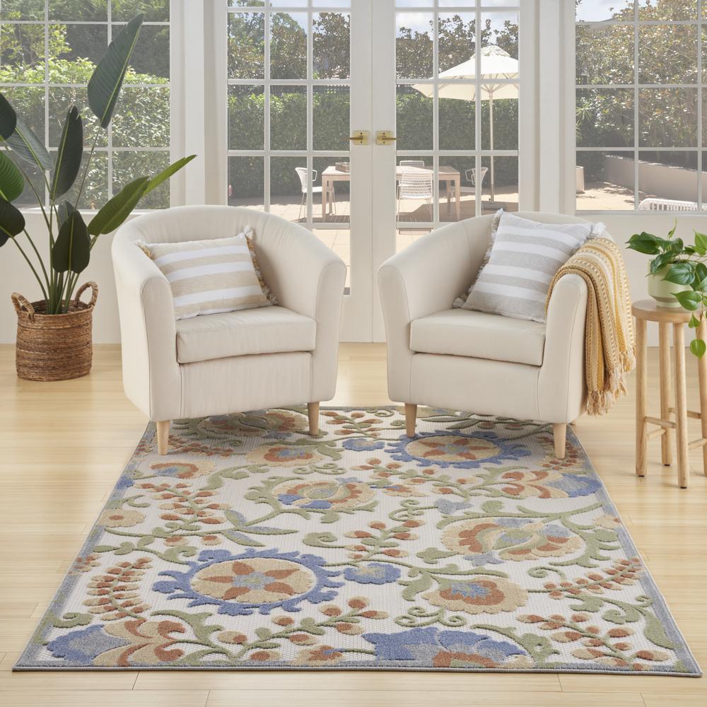 Outdoor Rectangle Area Rug, 6' x 9'. Picture 3