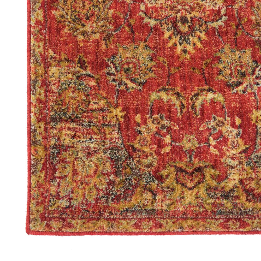 Vintage Tradition Area Rug, Red, 7'10" x 9'10". Picture 7