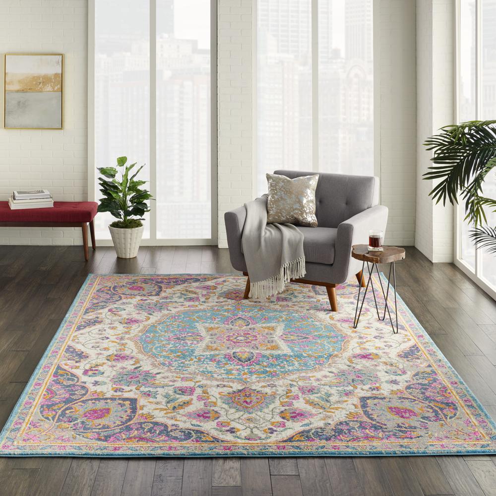 Transitional Rectangle Area Rug, 8' x 10'. Picture 2