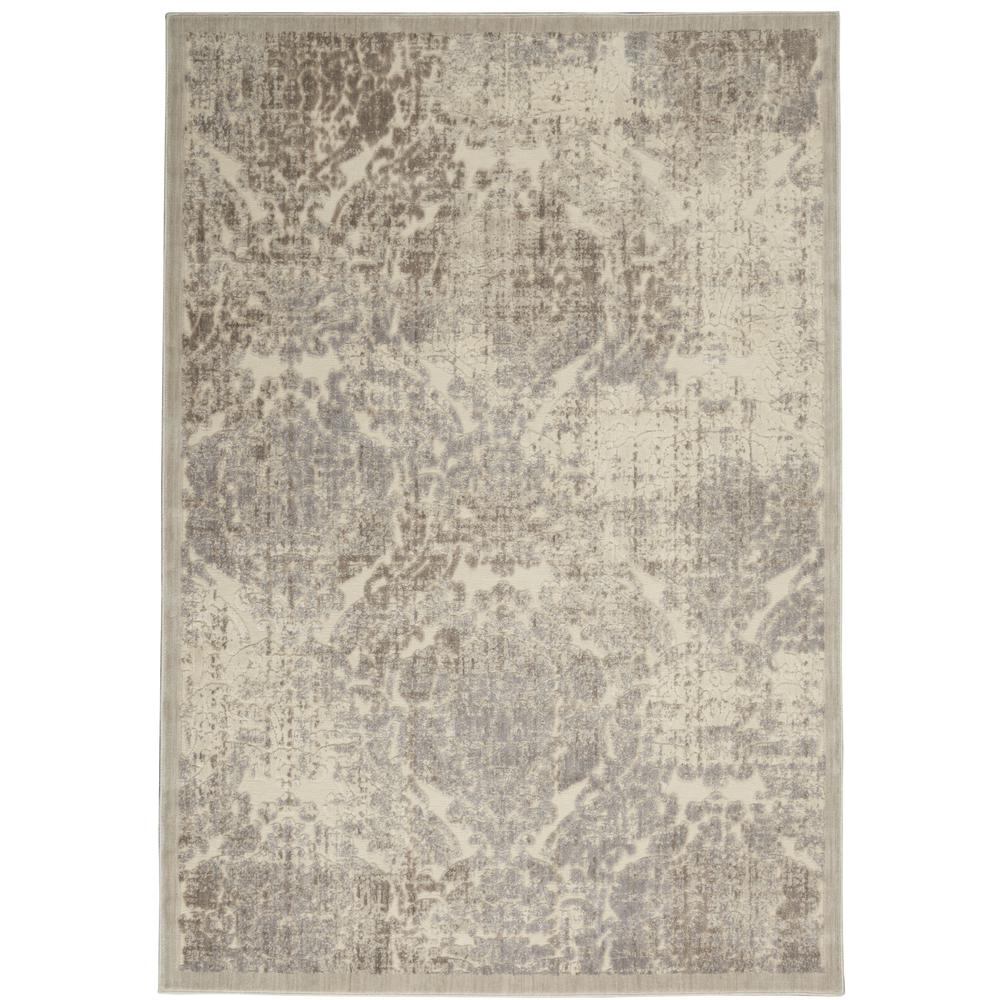 Graphic Illusions Area Rug, Ivory, 3'6" x 5'6". Picture 1