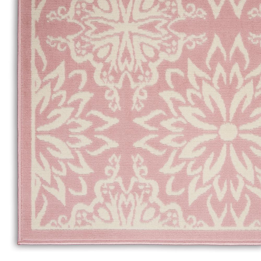 Nourison Jubilant Area Rug, 3' x 5', Ivory/Pink. Picture 5