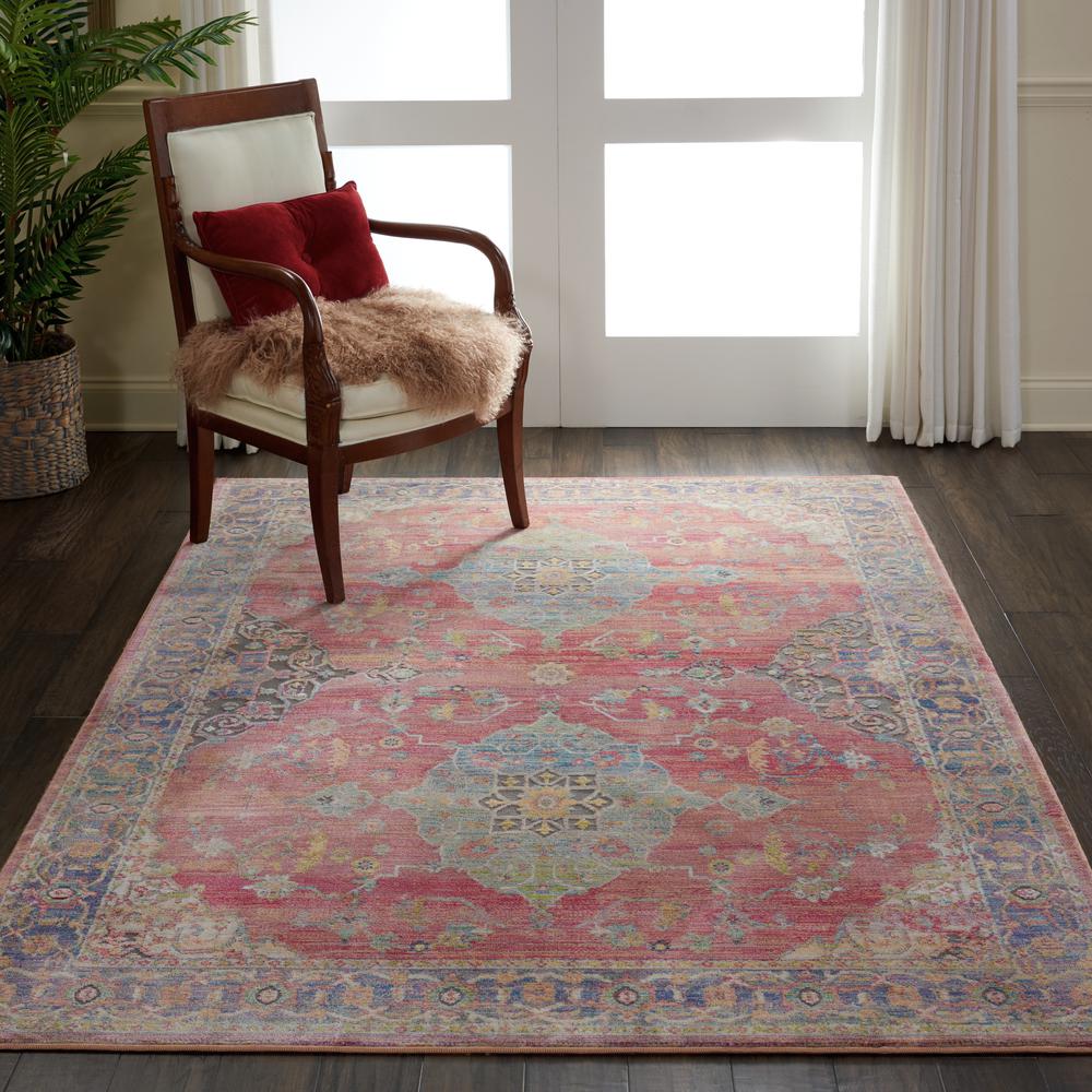 Bohemian Rectangle Area Rug, 5' x 8'. Picture 2