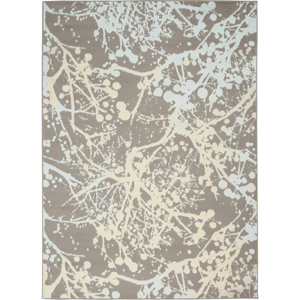 Jubilant Area Rug, Grey, 5'3" x 7'3". Picture 1