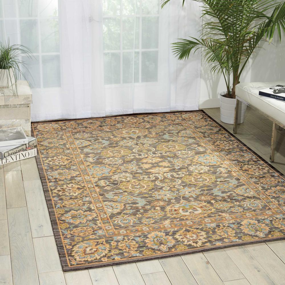 Traditional Rectangle Area Rug, 6' x 8'. Picture 3