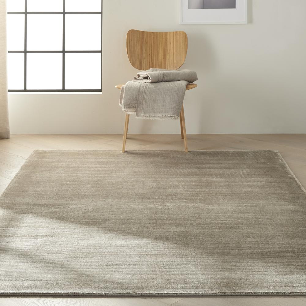 Calvin Klein Home Lunar 5'6 x 7'5 Pewter Area Rug. Picture 2