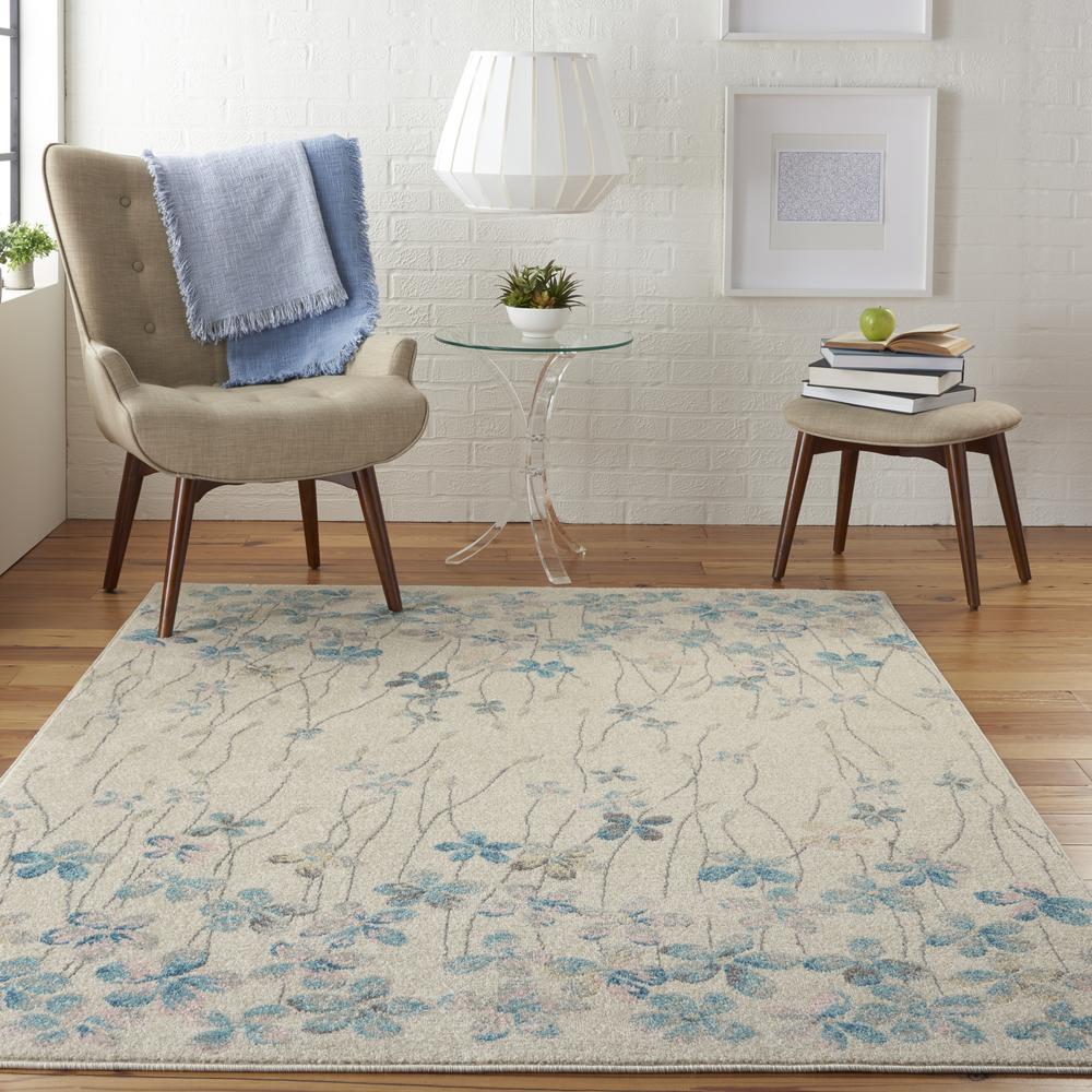 Tranquil Area Rug, Ivory, 6' X 9'. Picture 4