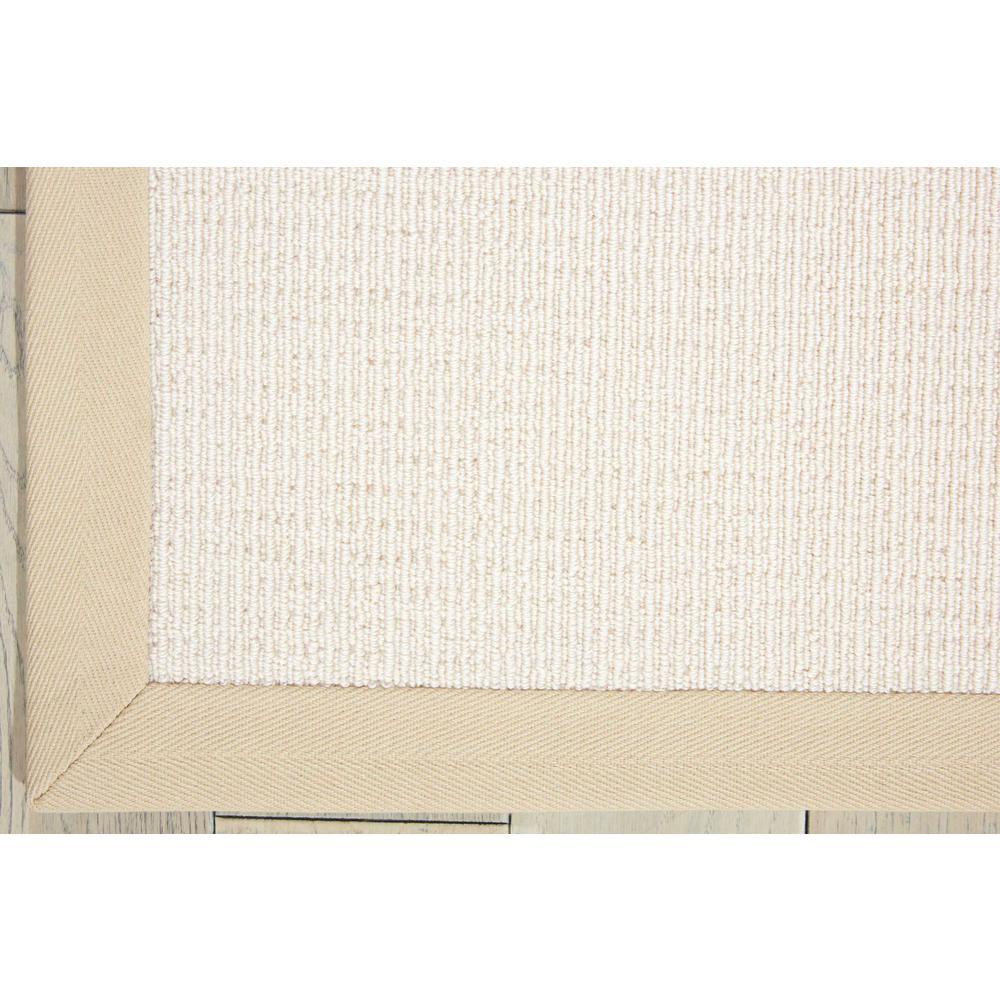 Sisal Soft Area Rug, White, 2'6" x 8'. Picture 3