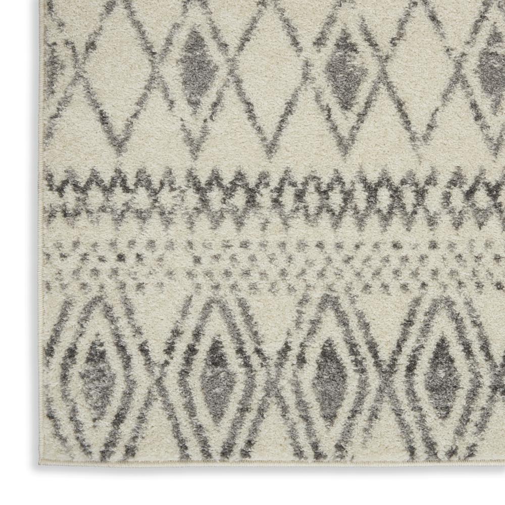 PSN41 Passion Ivory/Grey Area Rug- 2'2" x 7'6". Picture 5