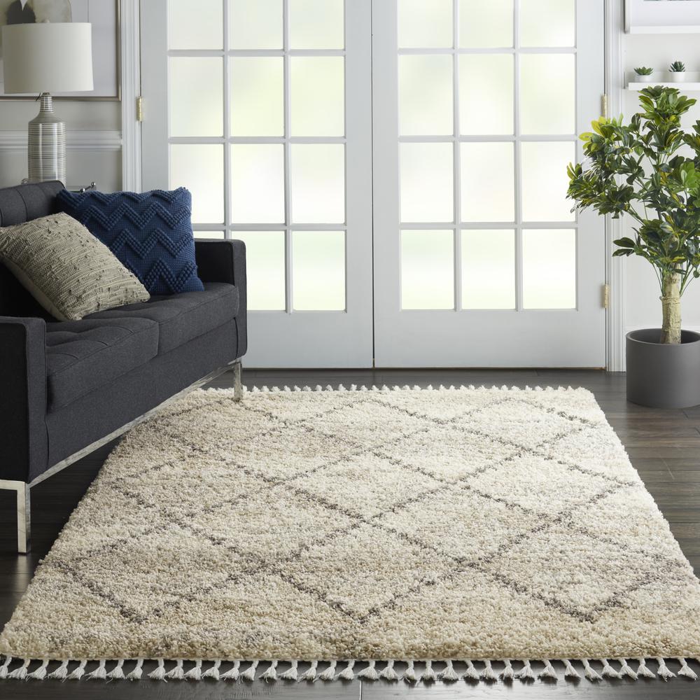 Shag Rectangle Area Rug, 4' x 6'. Picture 2