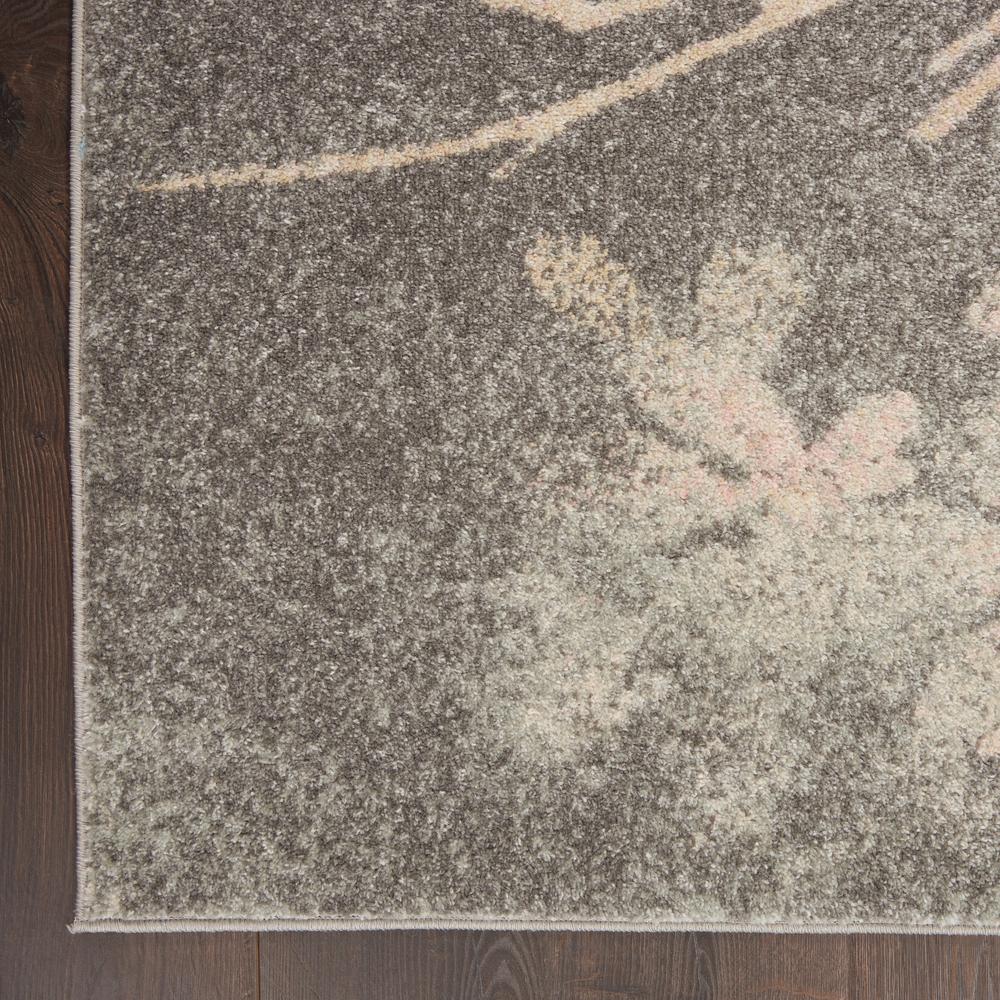 Tranquil Area Rug, Grey/Pink, 6' X 9'. Picture 2
