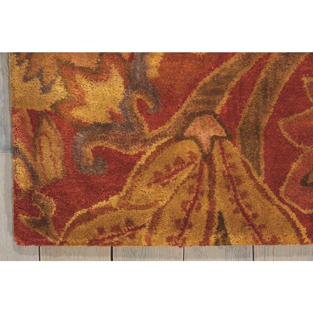 Jaipur Area Rug, Flame, 7'9" x 9'9". Picture 3