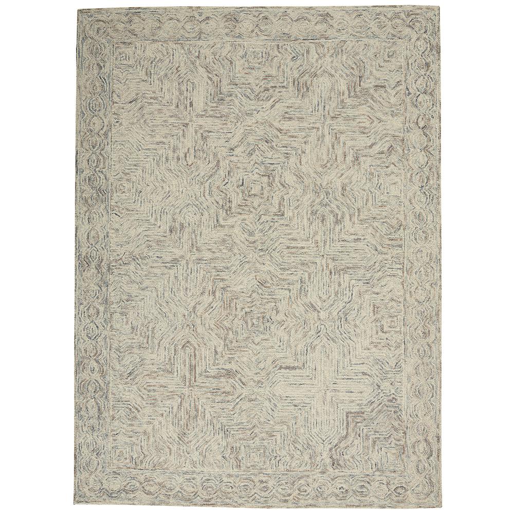Bohemian Rectangle Area Rug, 5' x 8'. Picture 1