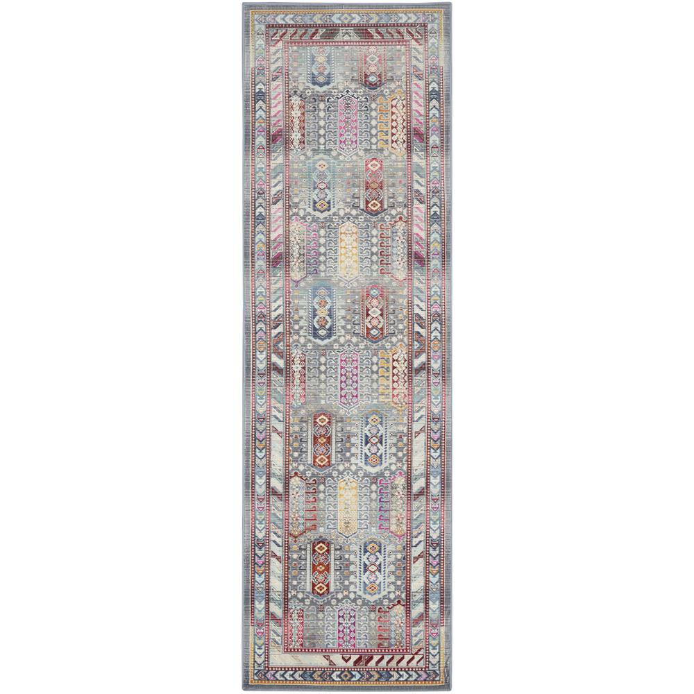 Bohemian Runner Area Rug, 6' Runner. Picture 1