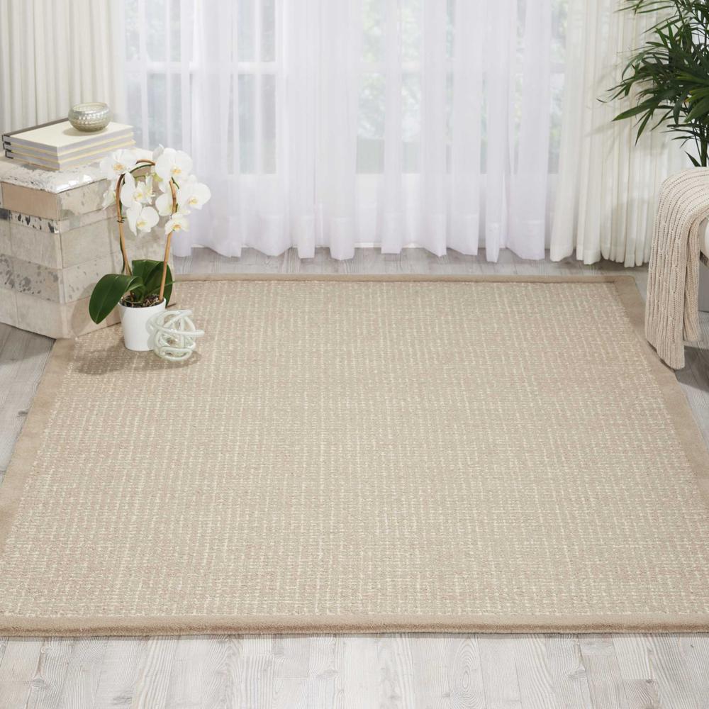 River Brook Area Rug, Taupe/Ivory, 7'9" x 9'9". Picture 2