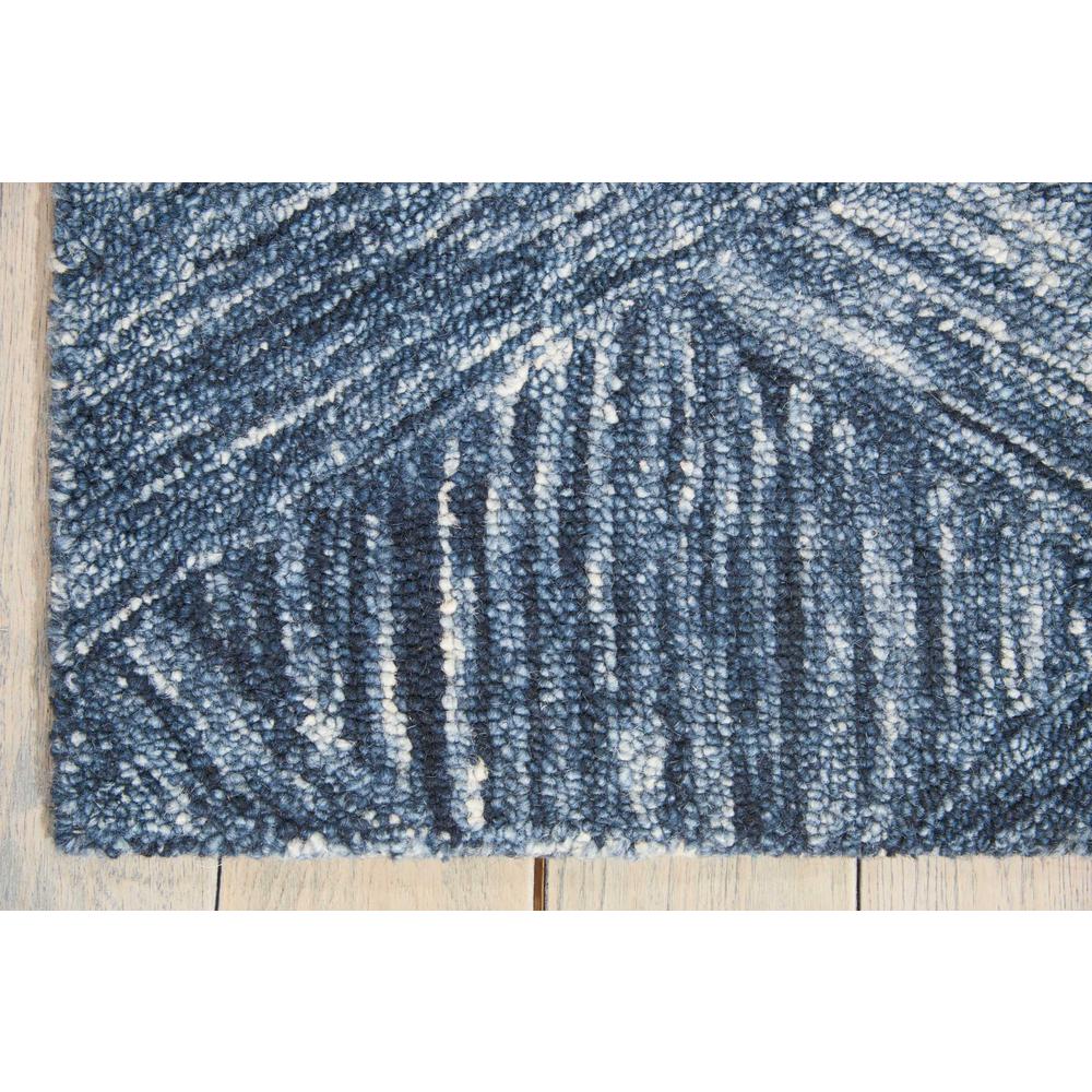 Linked Area Rug, Denim, 3'9" x 5'9". Picture 2