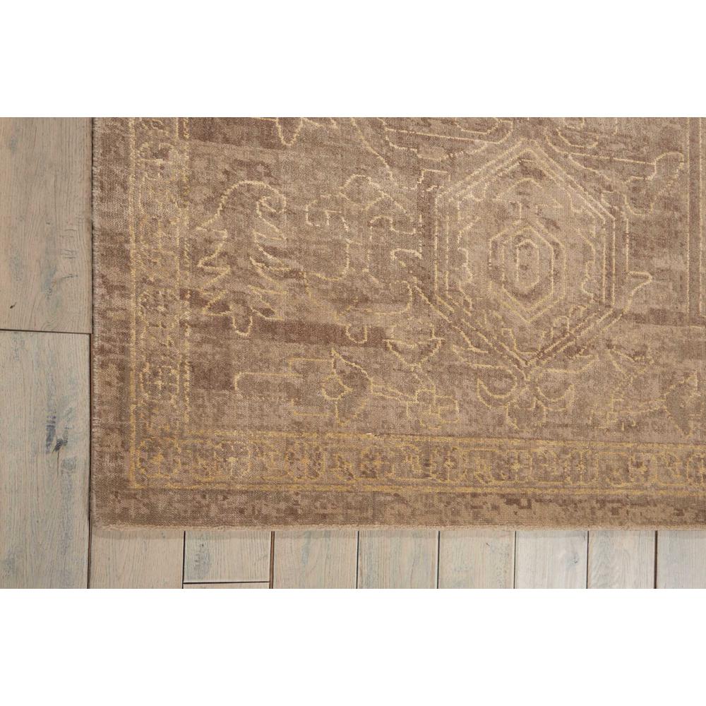 Silken Allure Area Rug, Taupe, 5'6" x 8'. Picture 3
