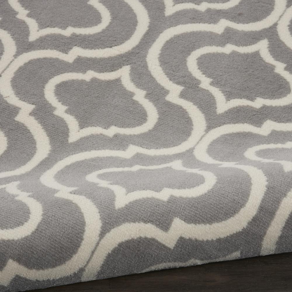 Jubilant Area Rug, Grey, 5'3" x ROUND. Picture 3
