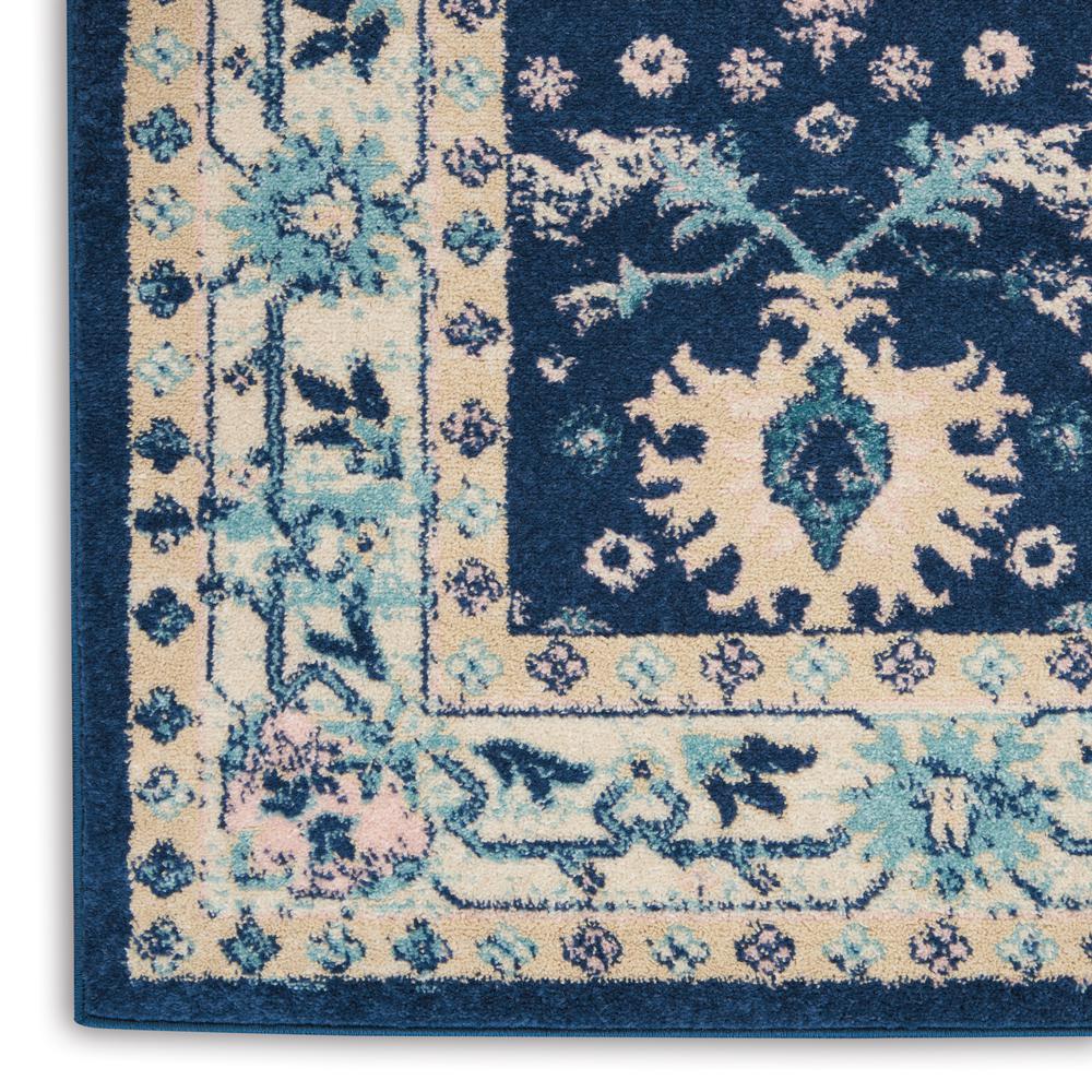 Tranquil Area Rug, Navy/Ivory, 5'3" X 7'3". Picture 5