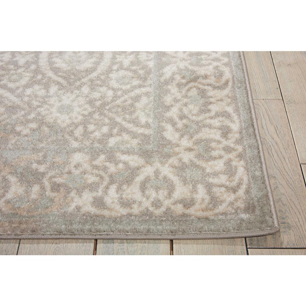 Euphoria Area Rug, Grey, 5'3" x ROUND. Picture 5