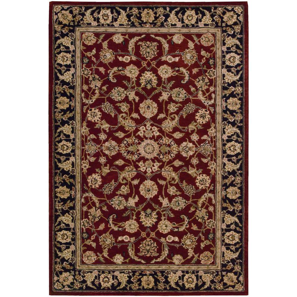 Traditional Rectangle Area Rug, 4' x 6'. Picture 1