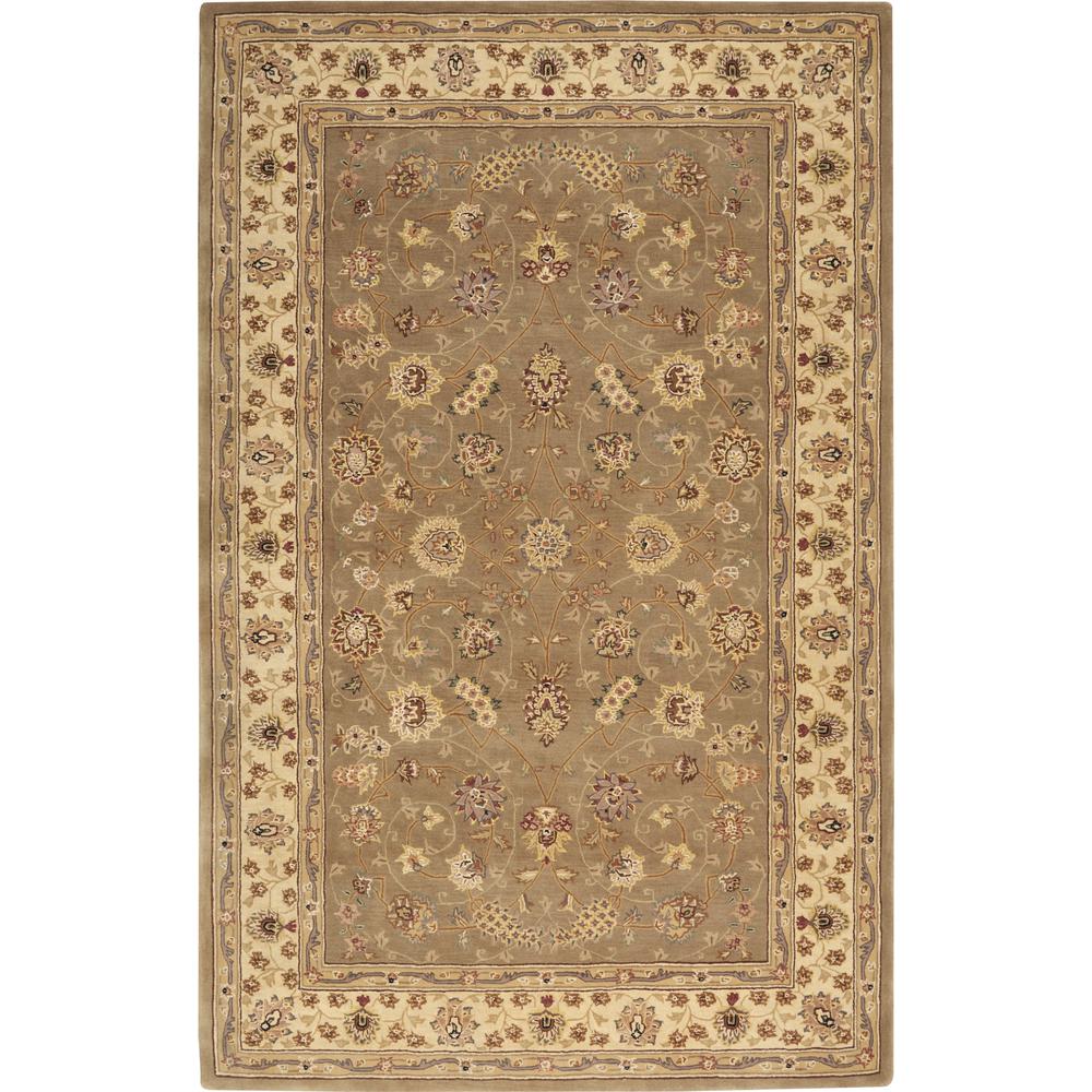 Traditional Rectangle Area Rug, 6' x 9'. Picture 1