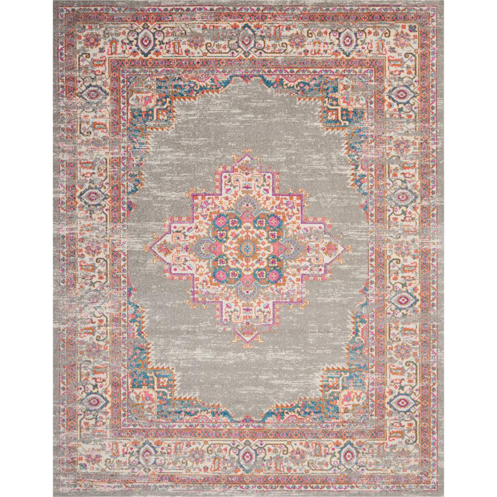 Passion Area Rug, Grey, 9' x 12'. Picture 1