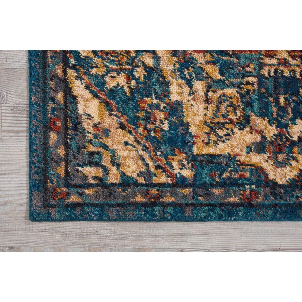 Nourison 2020 Area Rug, Teal, 2' x 3'. Picture 3